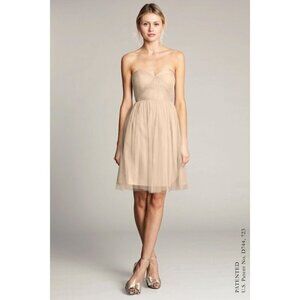 Jenny Yoo | Wren Convertible Short Dress in Blush